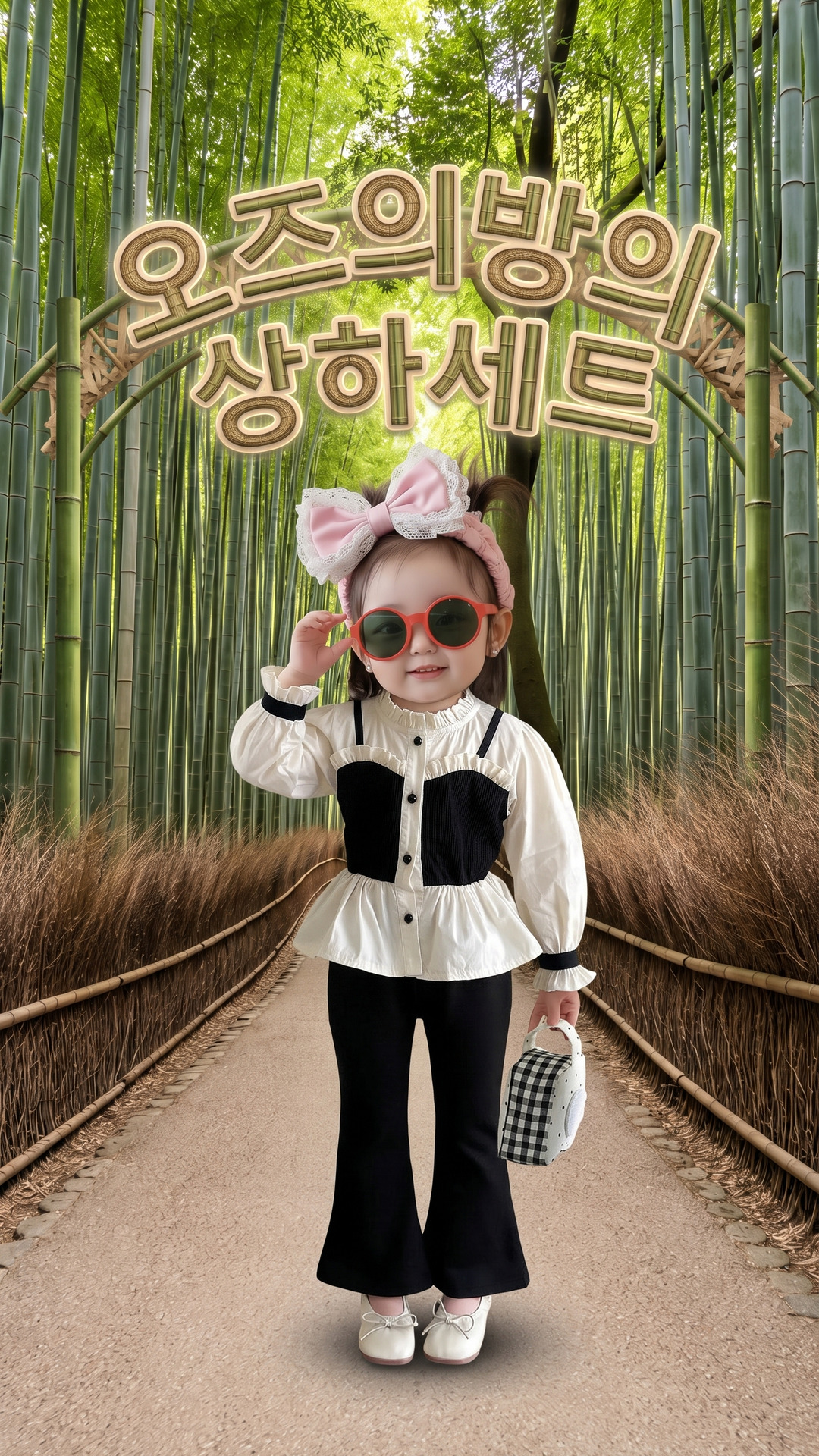 오즈의방의 여아 상하복 유아 남아 키즈 상하세트 키즈 착장